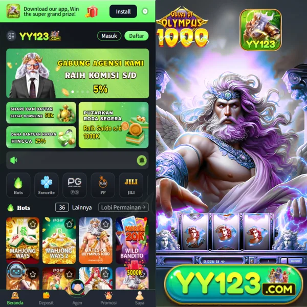 YY123 Bonus Member Baru 100%
